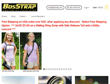 Tablet Screenshot of bosstrap.com